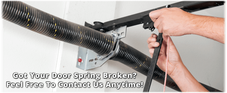 Broken Garage Door Spring Hayward CA